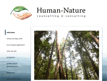 Tablet Screenshot of humannaturecounselling.ca